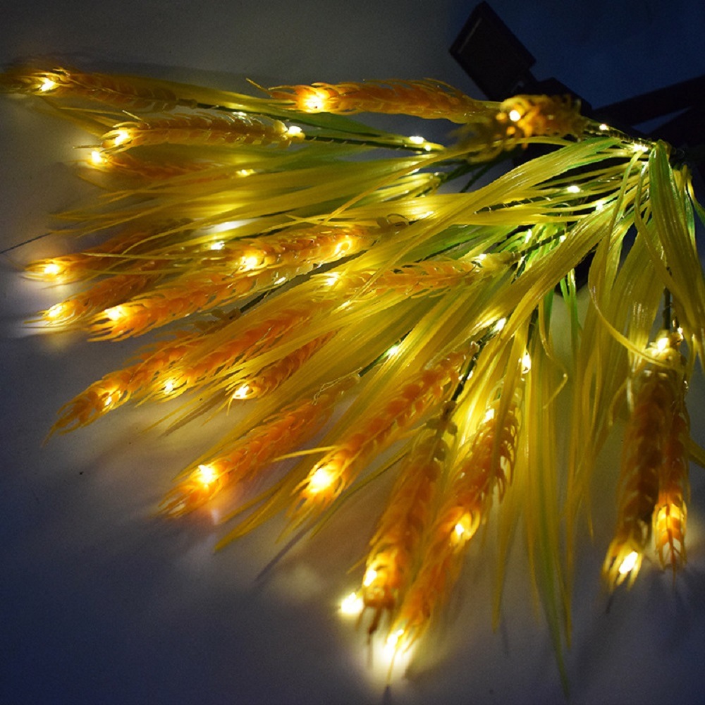 Taringa Wheat Figure Lights Rama Powered Solar Garden Lights (ESG18468)
